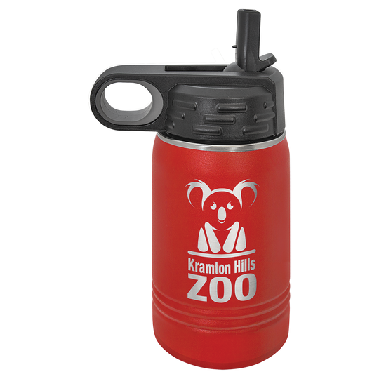 12oz Stainless Steel Water Bottle; Personalized Water Bottle