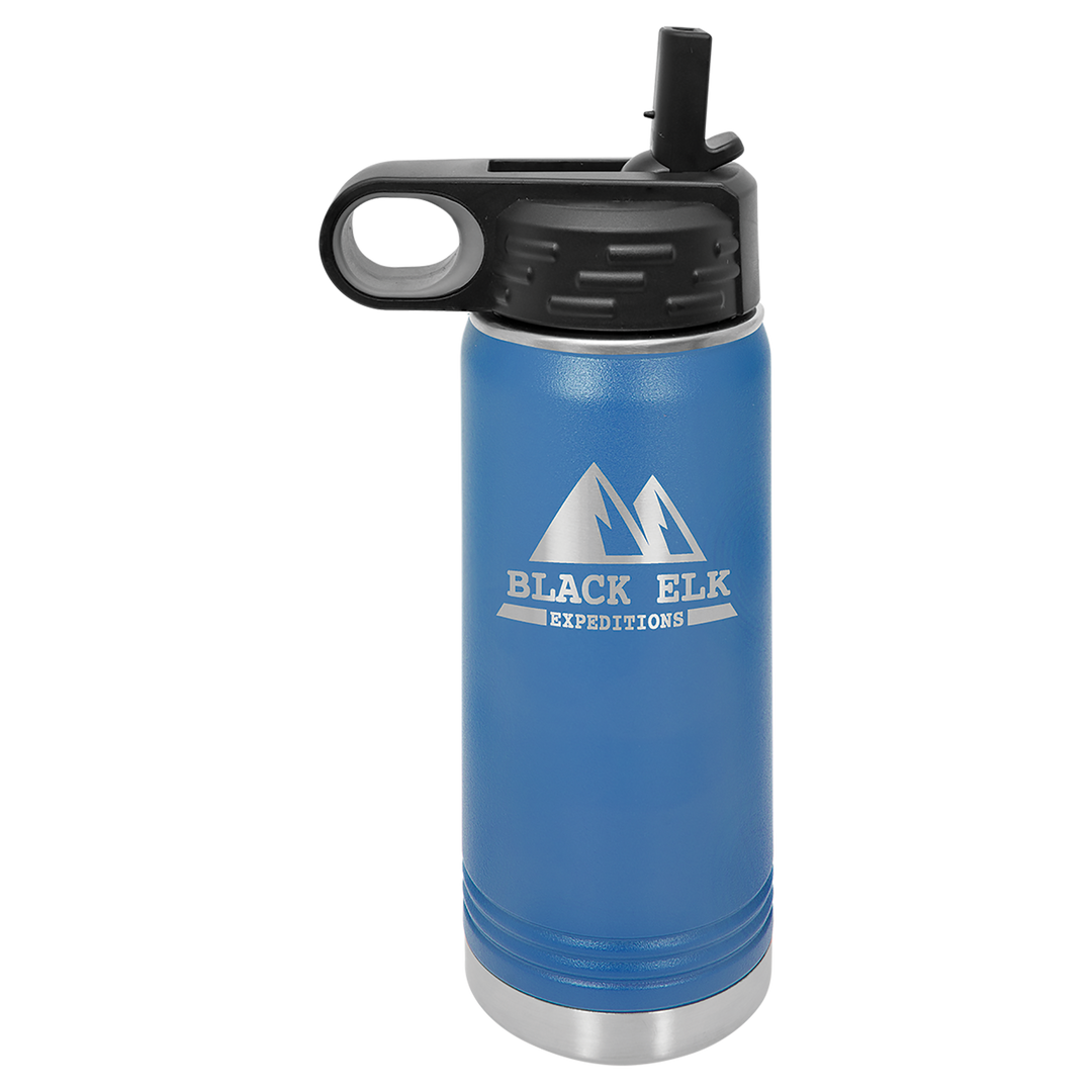 20oz Stainless Steel Water Bottle; Personalized Water Bottle