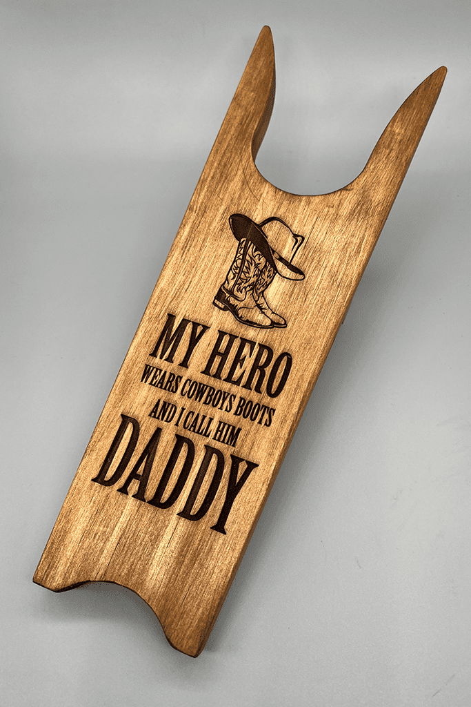Wooden Boot Jack Personalized Boot Jack