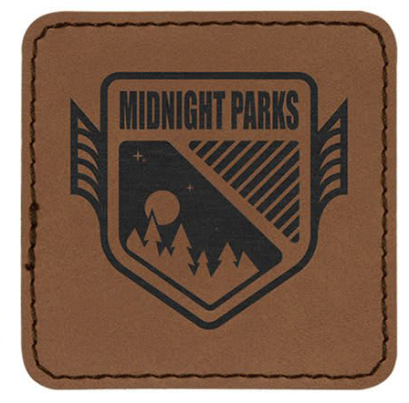 Leather Patches - Laser Engraved