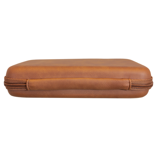 Personalized Leatherette Cord Organizer Case – Laser Engraved
