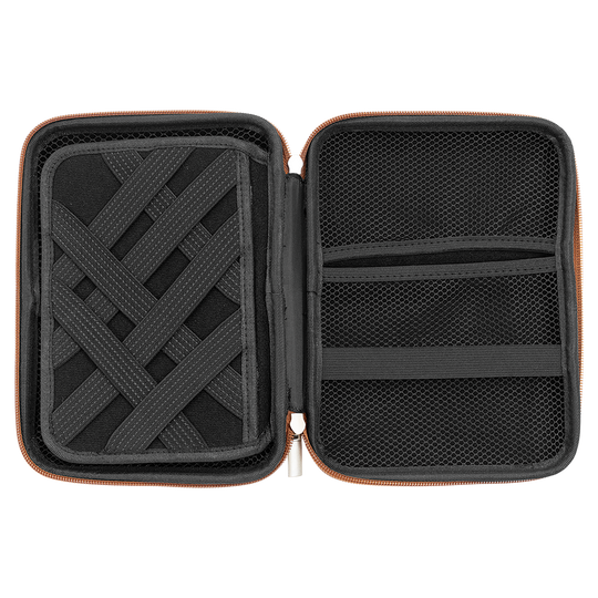 Personalized Leatherette Cord Organizer Case – Laser Engraved