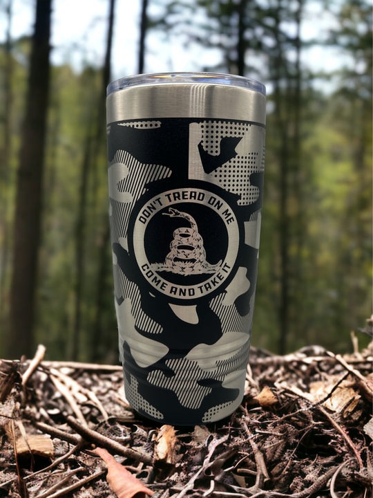 Don’t Tread On Me Camo Cup