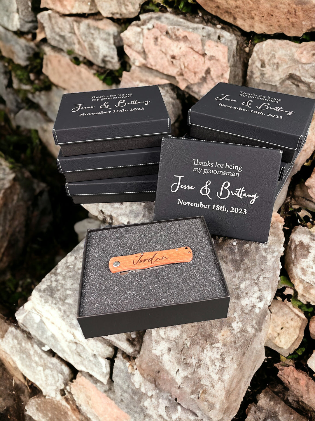 Custom Imprinted Box Personalized Gift Boxes; Laser Engraved Gift Boxes – Rusling Woodworks