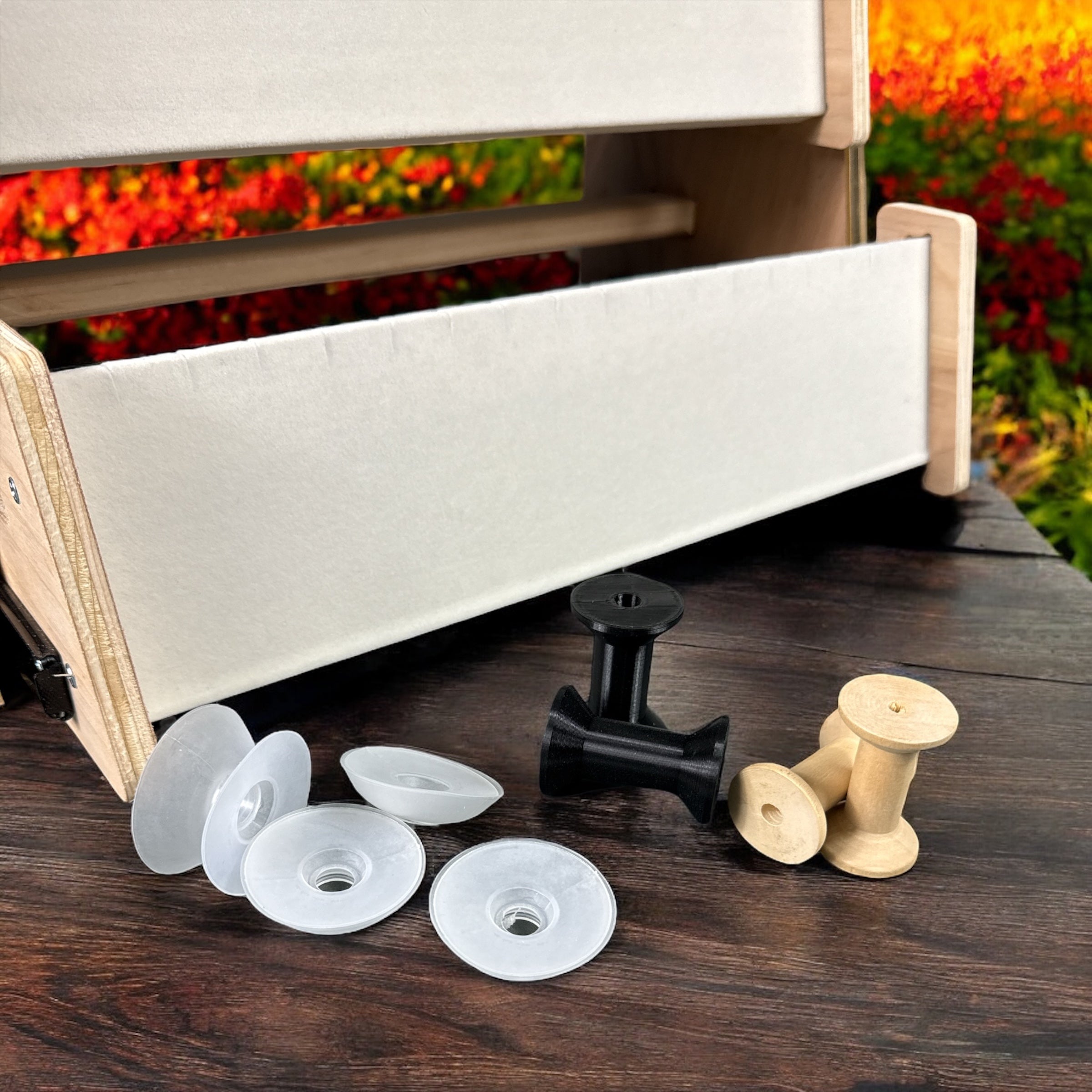 Spools for 2-Tier & 3-Tier Jewelry Displays – Rusling Woodworks