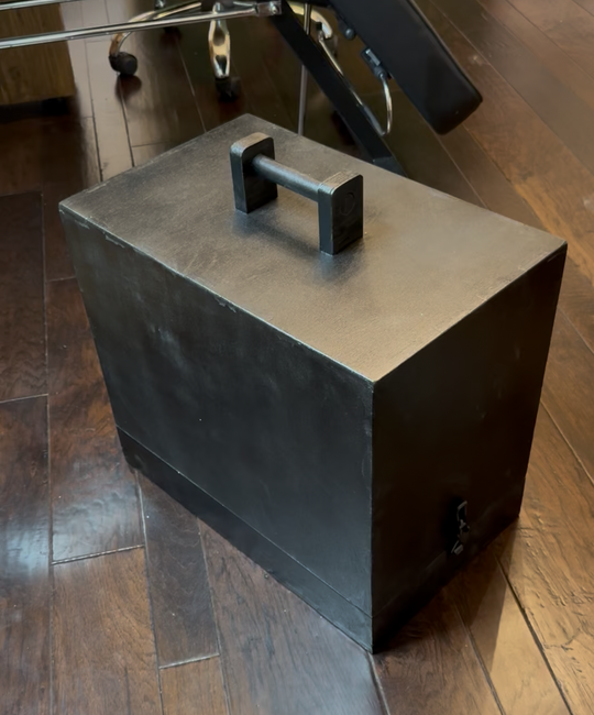 Portable Wooden Case for 3-Tier Jewelry Display