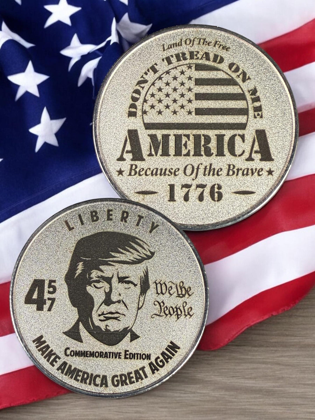 Trump Rally Coin Donald Trump Commemorative Challenge Coin - Conservative Gift – Rusling ...