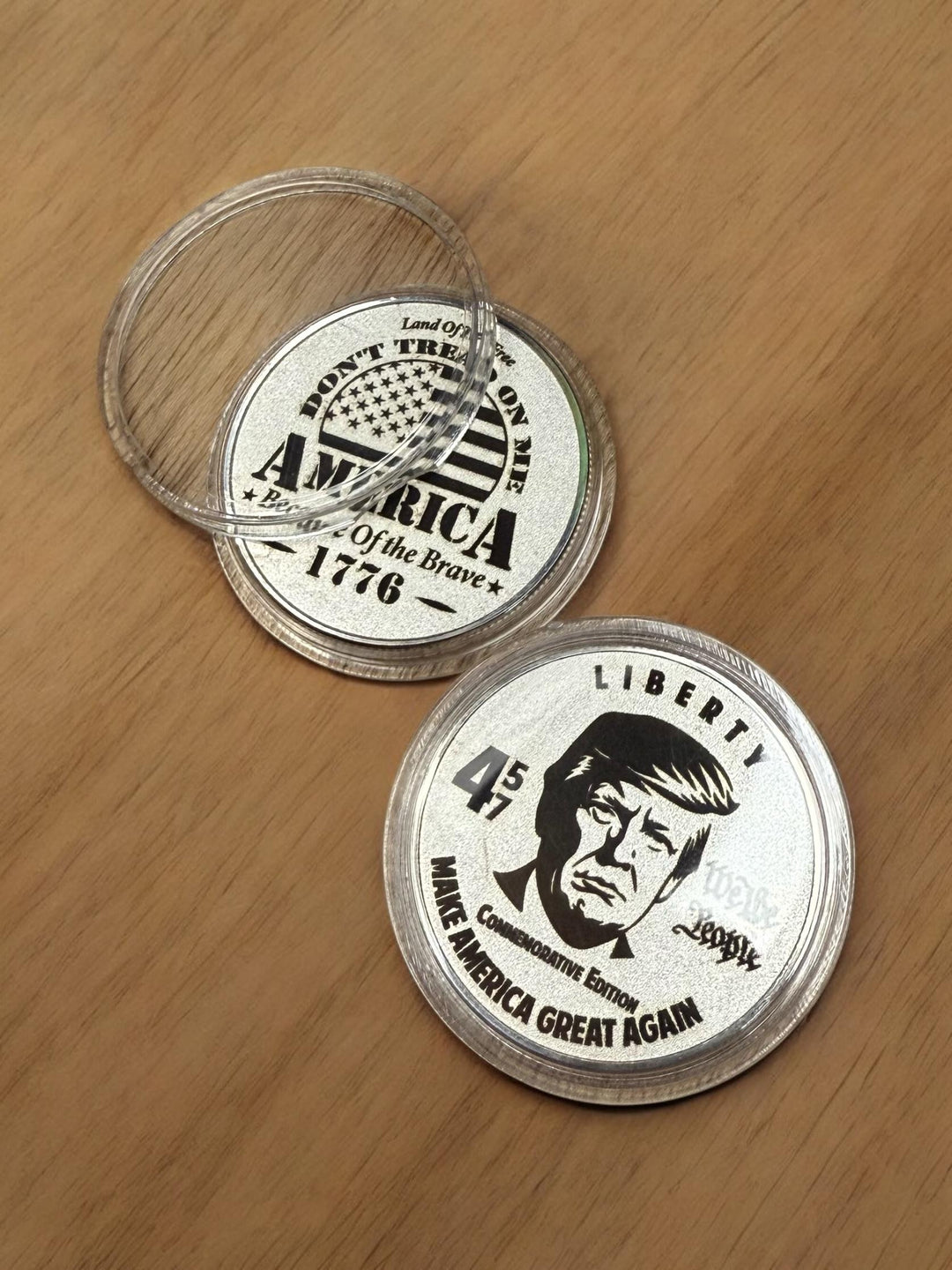 Trump Rally Coin Donald Trump Commemorative Challenge Coin - Conservative Gift – Rusling ...