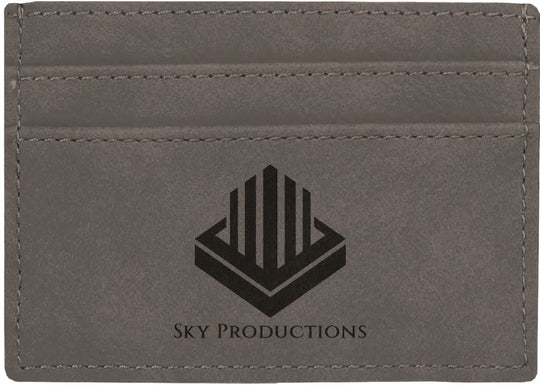 Leatherette Wallet Clip
