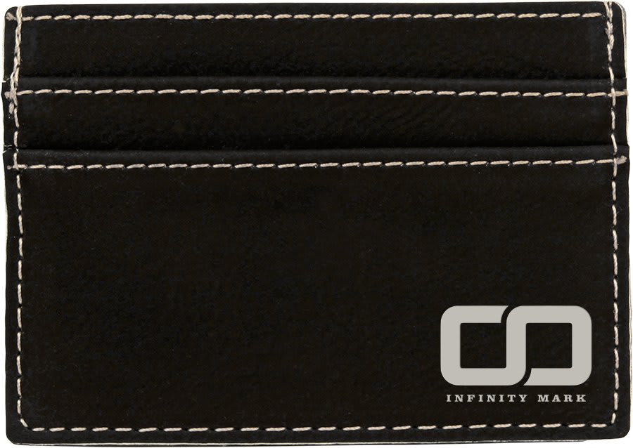 Leatherette Wallet Clip