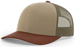 Richardson Trucker Cap with Engraved Leather Patch