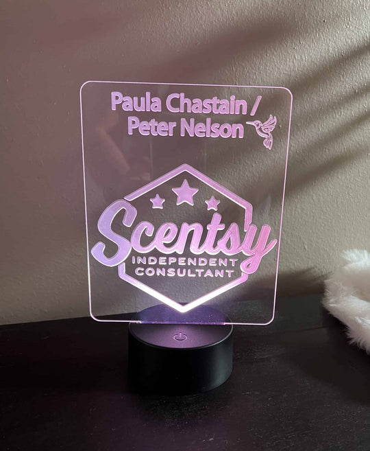 Personalized LED Logo Light – Great for Offices, Events & Marketing