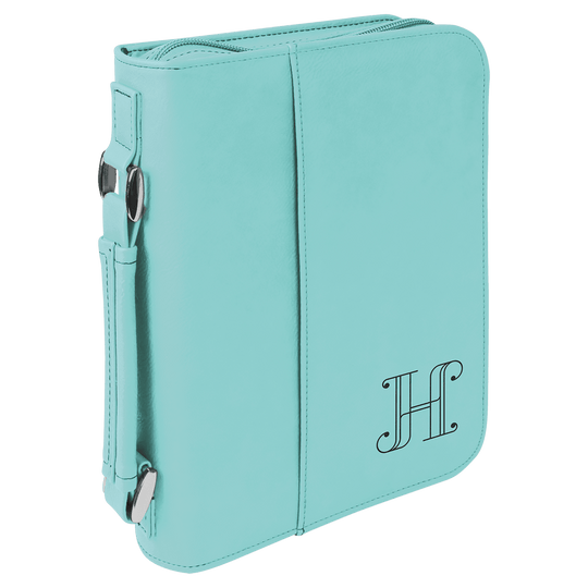 Book/Bible Cover with Handle and Zipper