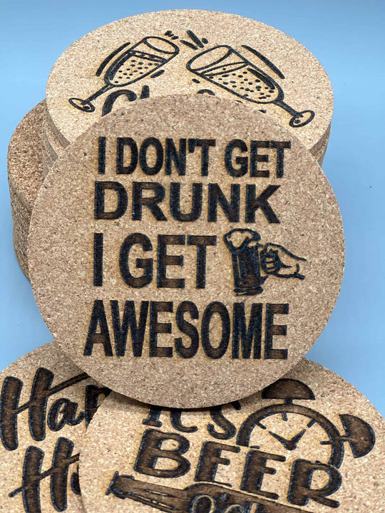 Party-Fun Coasters (5 Count)