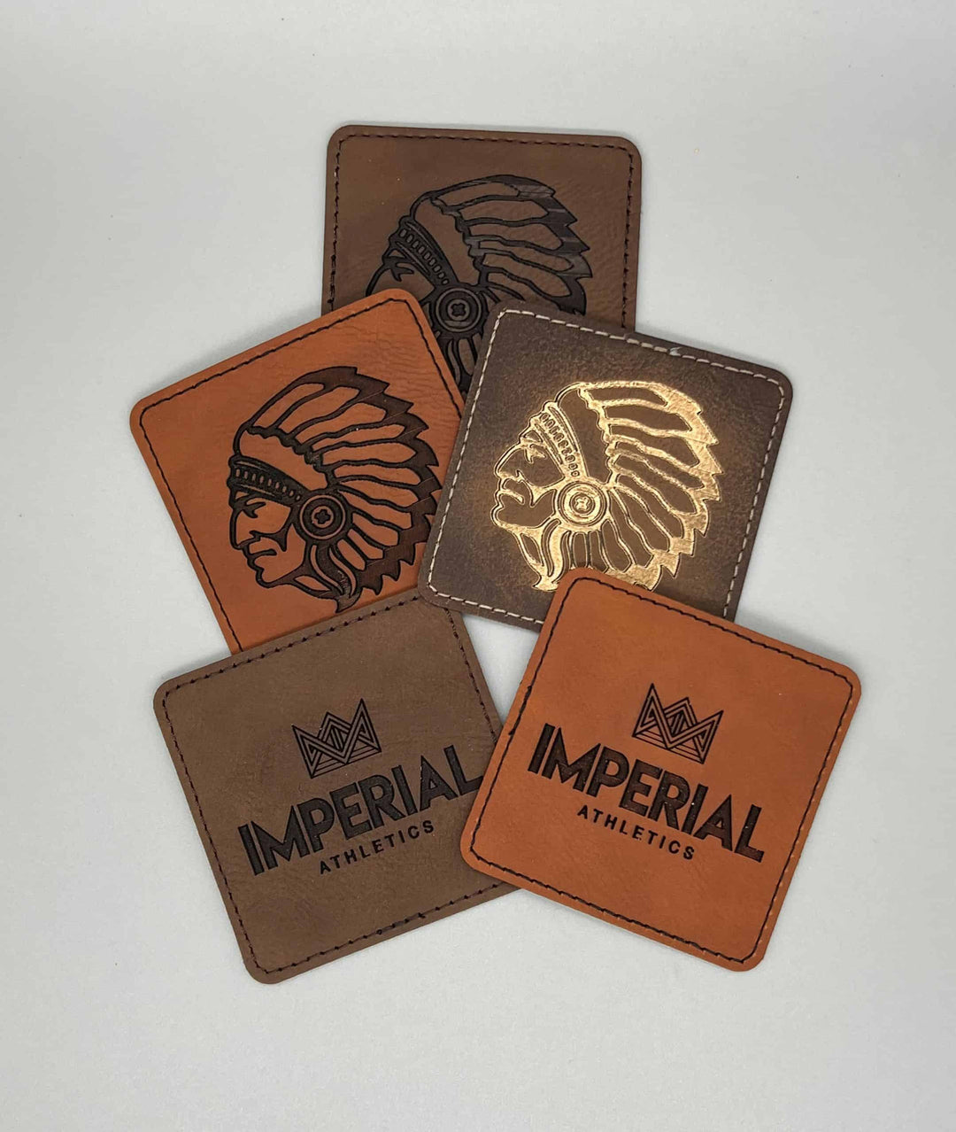 Leather Patches - Laser Engraved – Rusling Woodworks