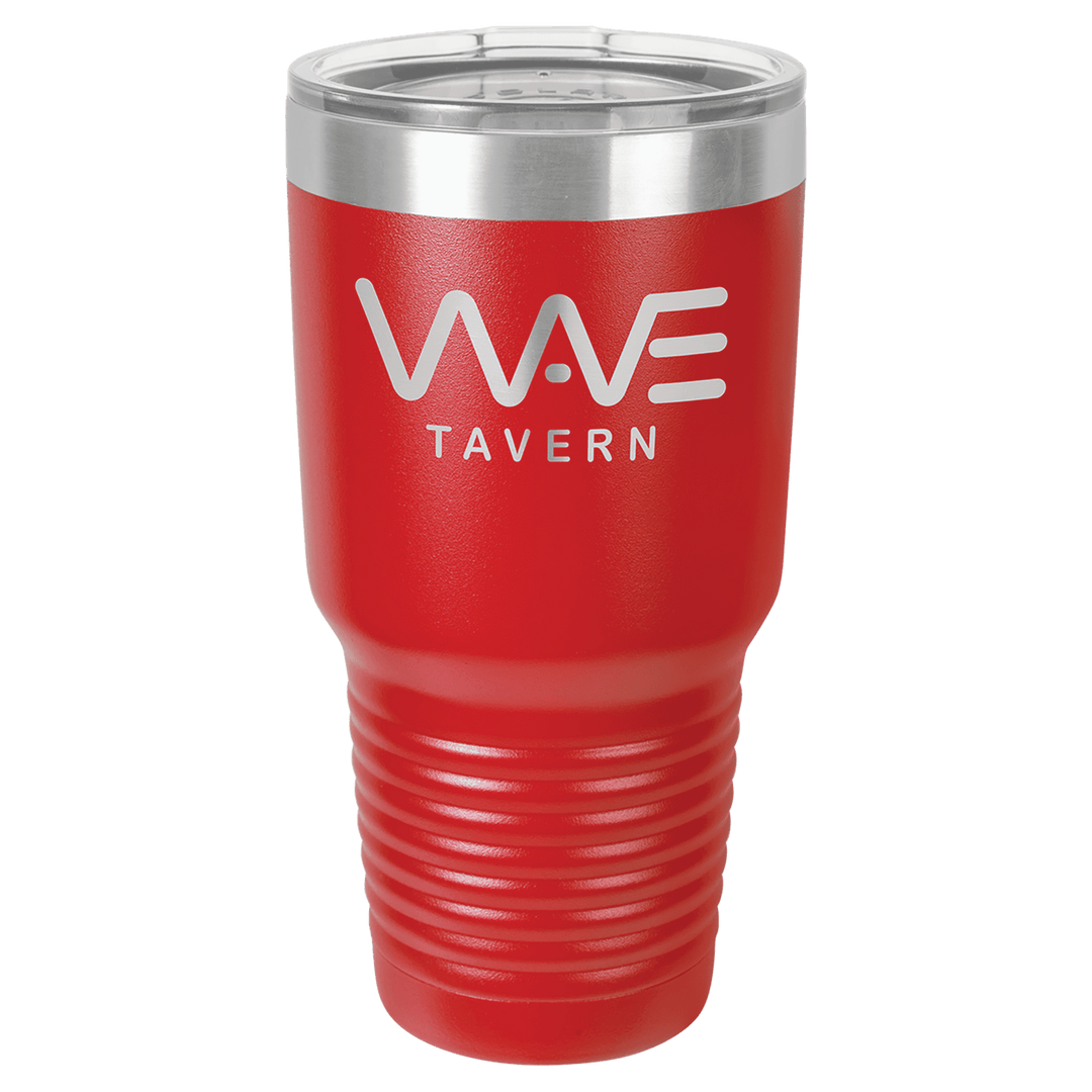 30 oz Ringneck Vacuum Insulated Tumbler with Lid - Personalized