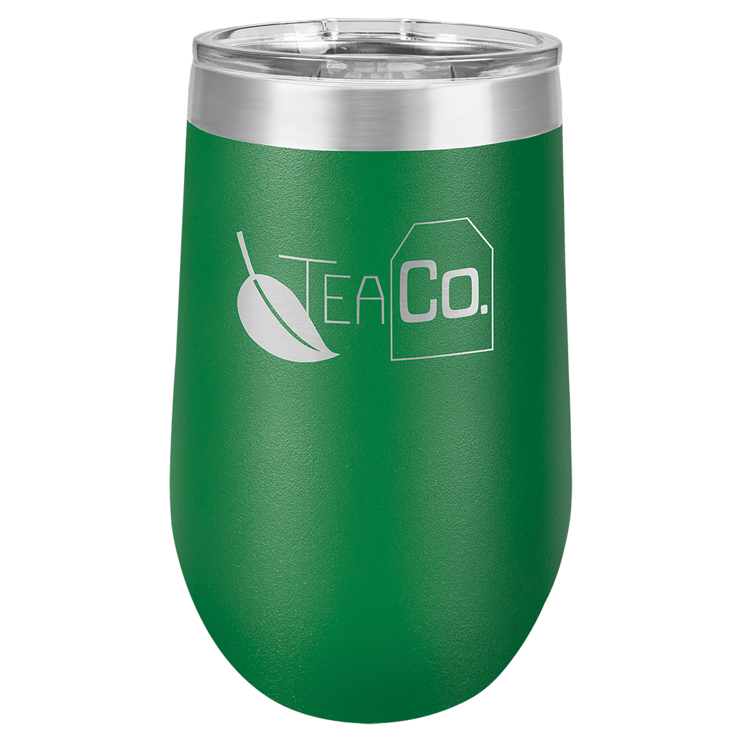 Stemless Tumbler w/Lid; Personalized Wine Tumbler
